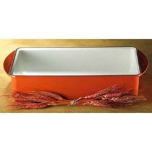  Mario Batali Deep Lasagna Dish Persimmon 49060 Kitchen 