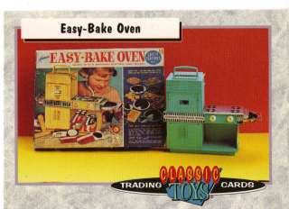 Classic Toys Trading Card   Easy Bake Oven  