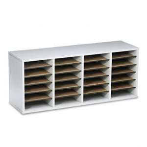  Safco® Adjustable Compartment Wood Literature Organizers ORGANIZER 