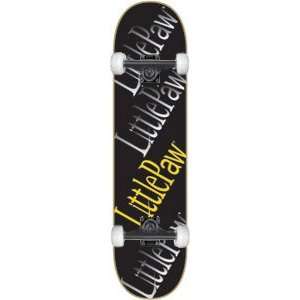  Littlepaw Black Fade Complete Skateboard   7.5 w/Essential 