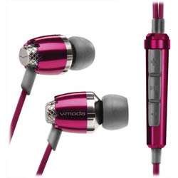  V MODA Remix Remote In Ear Noise Isolating Metal Headphone 