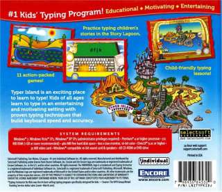 Brand New Kids Computer PC Software Program TYPING INSTRUCTOR FOR 