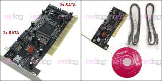 Ports 4x SATA Serial ATA PCI Controller RAID Card RL  