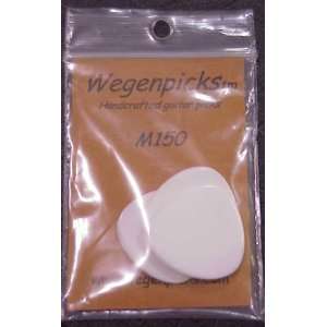  Michel Wegen Picks M150 Mandolin Picks, White, 3 Per Pack 