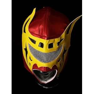  Lucha Libre Wrestling Halloween Mask Abismo Negro red 