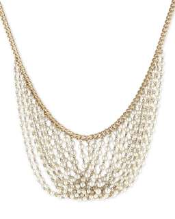 Lee Angel Cascading Pearl Necklace  