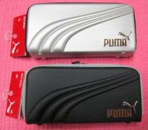 Puma Cool Metal Plate Clutch Pouch Pencil Case  