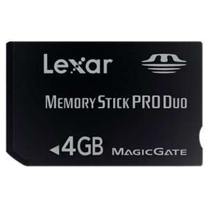  MEMORY STICK, PRO DUO, 4GB, PLATT II LMSPD4GBBSBNA 