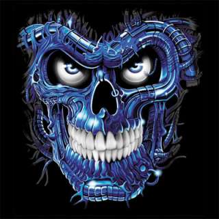 BIKER TERMINATOR SKULL SLEEVLESS / SHOOTER L 2XL  