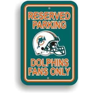  Miami Dolphins Parking Sign (Set of 2)
