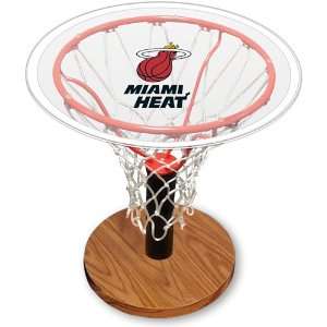  Huffy Miami Heat Team Backboard Coffee Table Sports 
