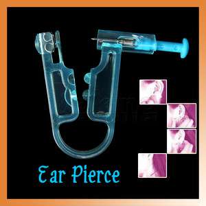 Pierce Kit Healthy Ear Body Studs Piercing EarPiercing Gun Disposable 