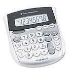 Texas Instruments TI 1795SV Minidesk Calculator, 8 Digit LCD