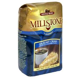 Millstone Hazelnut Cream Whole Bean Coffee, 12 oz Packages, 2 pk 
