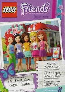 LEGO FRIENDS magazine w/ free coupon to Legoland Florida, California 