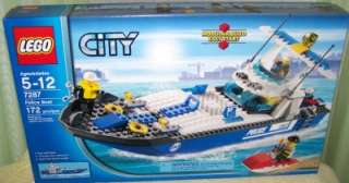 Lego City *Police Boat * 7287 172pc 5y+ New  