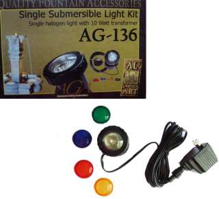 AG136 Submersible 10 Watt Pond Fountain Light Kit  