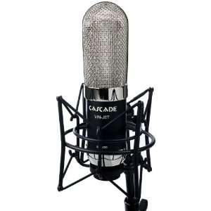    Cascade Microphones VIN JET   Black/Silver Musical Instruments