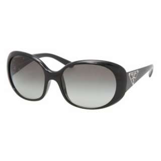 NEW Prada SPR27L Sunglasses SPR 27LS Gloss Black 1AB3M1  