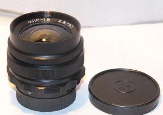 MIR 1B 2.8/37mm lens for M42 Zenit/Pentax/Praktica/SONY NEX  