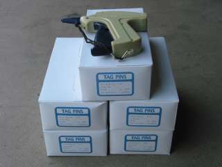 25000 2 Barbs with one Garment Price Label Tag Tagging Gun and spare 