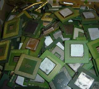   Celeron Plastic with Metal Plate CPU Processors for Gold Scrap  