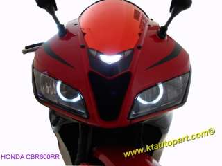 Motorcycle HID Bi Xenon Projector KT MT5 55W Blue Halo Eye+ Red Devil 