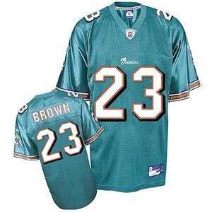  Ronnie Brown #23 Miami Dolphins NFL Replica Player Jersey 