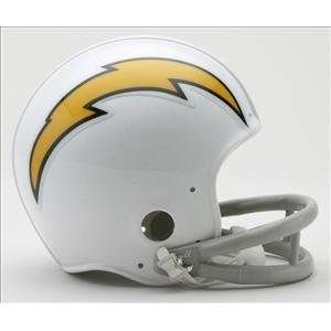   Diego Chargers 2 bar 1961 73 Riddell Mini Helmet