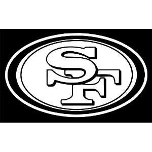   Francisco 49ers NFL Vinyl Decal Stickers / 34 X 21 