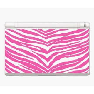  Nintendo DS Lite Skin   Zebra Pink Print 