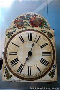 Antique German Sheild Clock pre 1840  