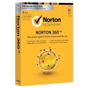  New   Symantec Corporation NORTON 360 PREMIER 6.0 EN 1U 
