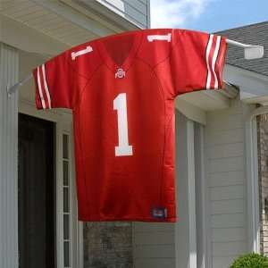  Ohio State Buckeyes Football #1 Big Time Jersey Flag