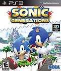Sega Sonic Generations   Action/Adventure Game   PlayStation 3