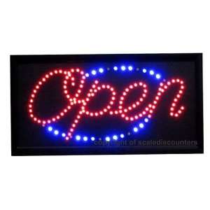  LED OPEN SIGN NEW WITH MOTION OPEN SIGN A02