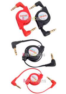 5mm Male to Male Retractable Audio Extension Cable  