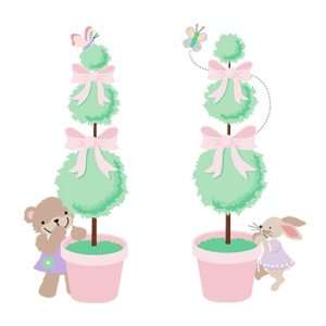  Teddy Bear Topiaries Paint By Number Wall Mural 