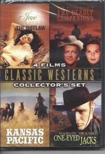MARLON BRANDO JANE RUSSEL CLASSIC WESTERNS MOVIES DVD  