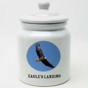  Ceramic Eagle Cookie Jar