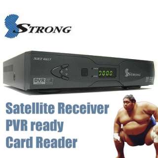 STRONG SRT 4663 Satellite Receiver Card Reader, USB PVR  