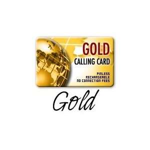    GOLD PREPAID TOP QUALITY International Phone Card