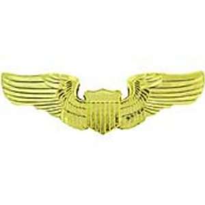   Air Force Pilot Wings Pin Gold Plated 3 Arts, Crafts & Sewing