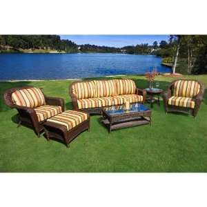   Lexington 6 Pieces Seating Set with Sofa LEX 65 Patio, Lawn & Garden