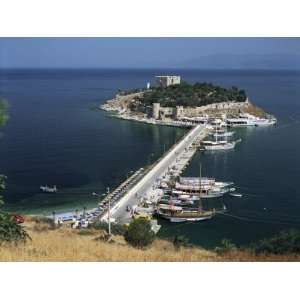  Pigeon Island, Kusadasi, Anatolia, Turkey, Eurasia Premium 