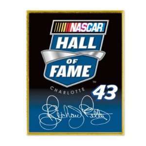   PETTY HALL OF FAME OFFICIAL NASCAR LOGO LAPEL PIN