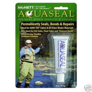 NIB MCNETT AQUASEAL ADHESIVE FIX SEALANT WADER REPAIR  