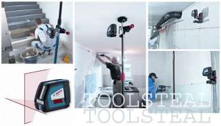 Bosch GLL2 50 Self Leveling Cross Line Laser with Pulse  