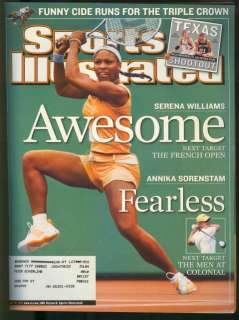 2003 Sports Illustrated Serena Williams   French Open  