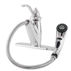   Kitchen Faucet with Pull Down Spout Sprayer, Chrome